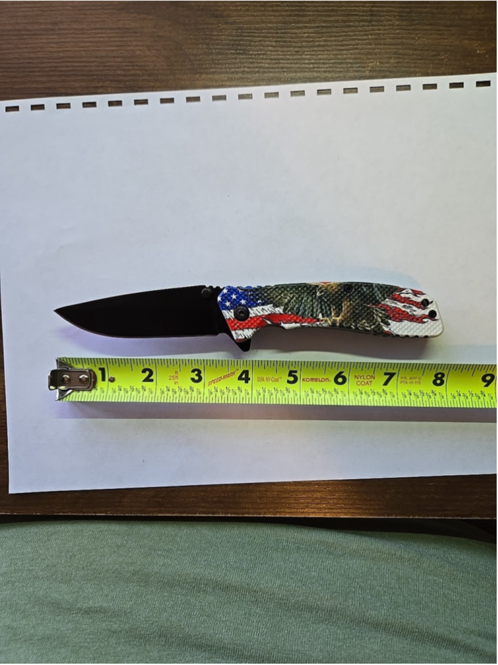 Brand New Tiger USA Spring Assisted Knife Sj-1025-H EDC Sharp Blade Belt Clip - Picture 7 of 7